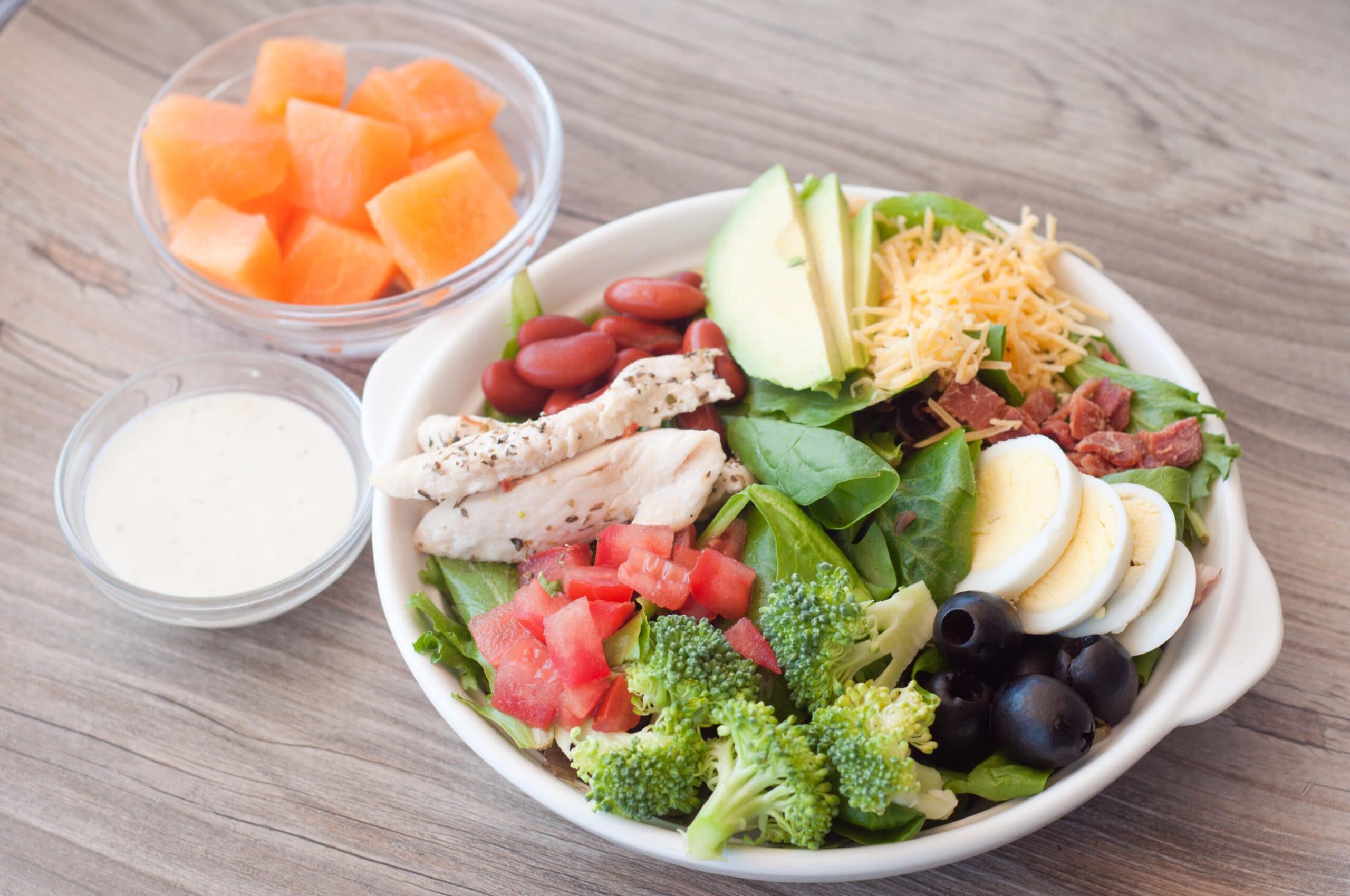 Cobb Salad with Avocado - Super Healthy Kids