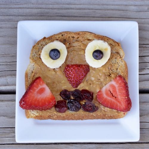 Owl Fruit Toast - Super Healthy Kids