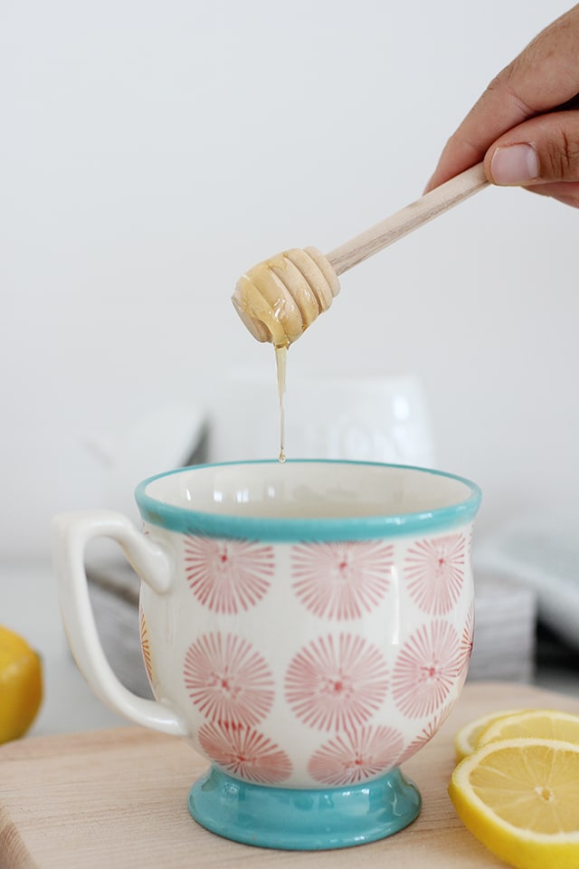 Honey Lemon Cold Remedy For Kids