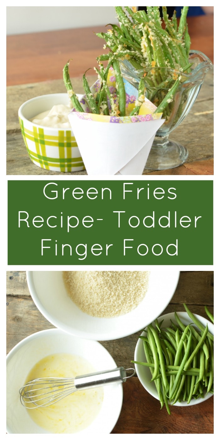 Green Bean Fries Recipe- Toddler Finger Food - Super Healthy Kids