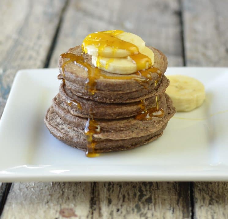 Chocolate Oat Cakes and Bananas - Super Healthy Kids