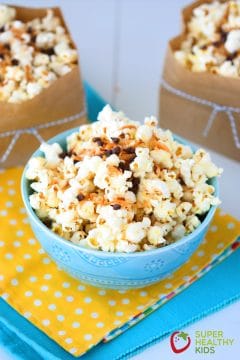 Almond Joy Popcorn - Super Healthy Kids