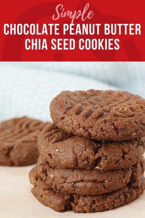 Simple Peanut Butter And Chocolate Chia Cookies Super