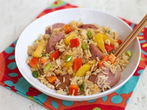 Pineapple Fried Rice Super Healthy Kids