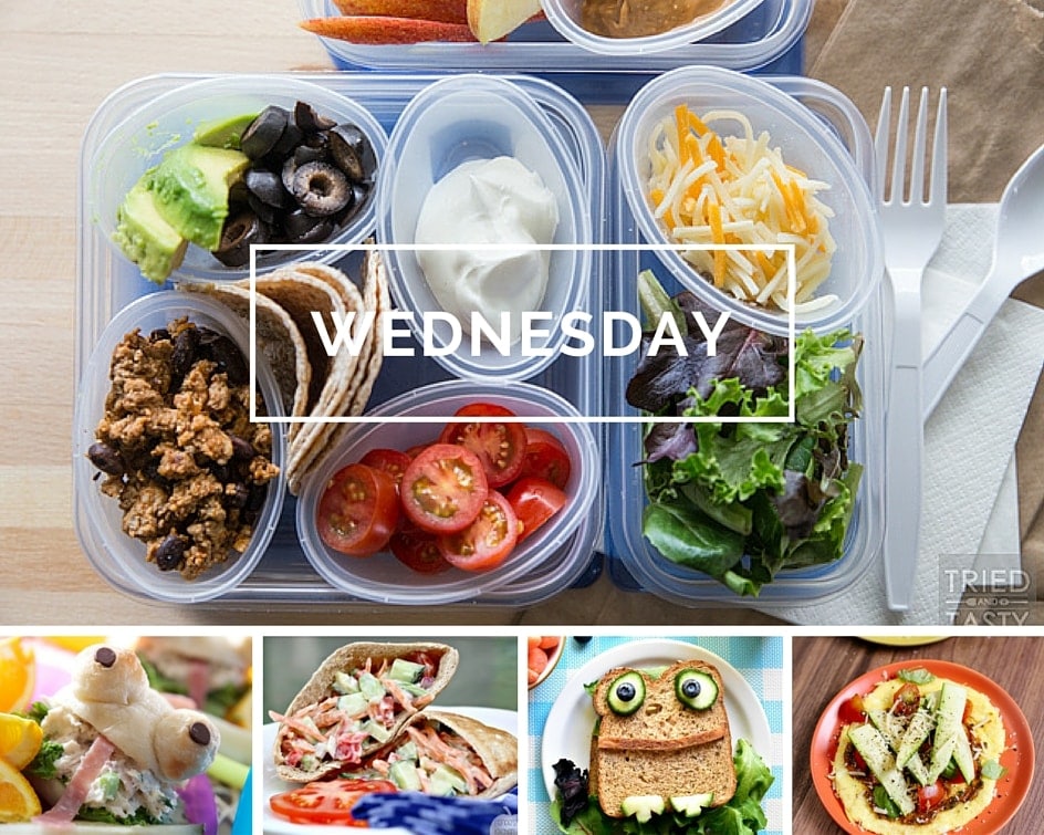 Healthy Lunch Weekly Planner - Super Healthy Kids