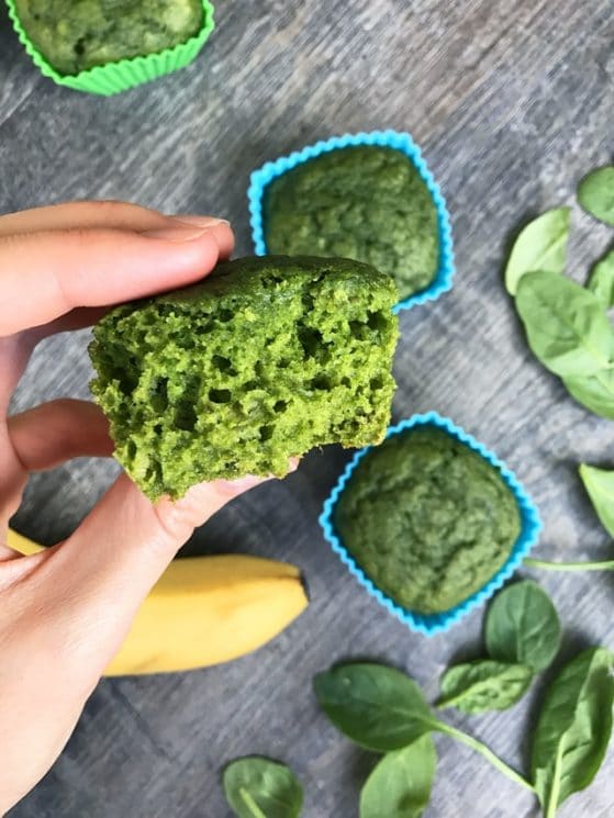 Sweet Spinach Muffins Super Healthy Kids