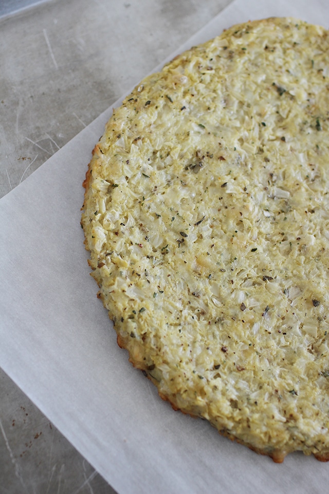 Cauliflower Pizza Crust