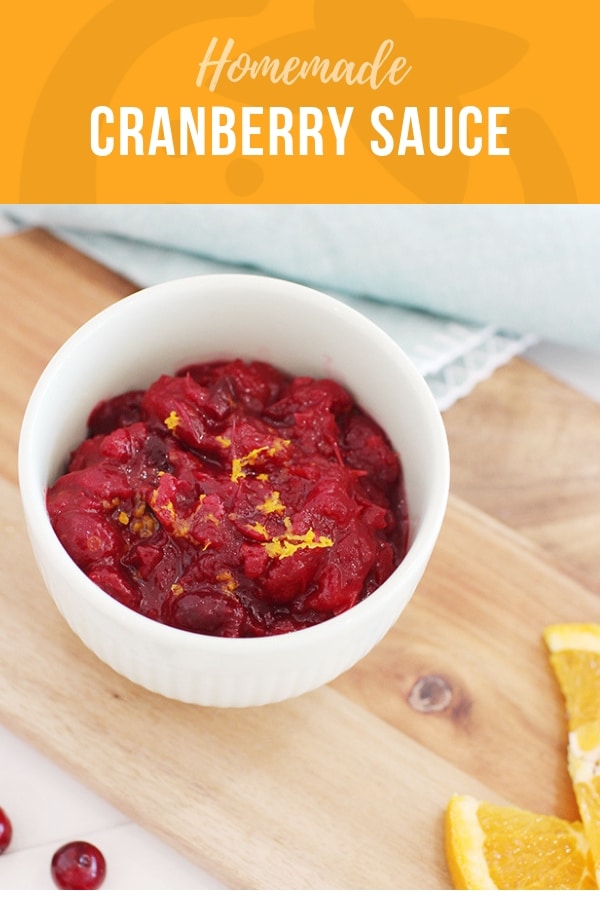 Homemade Cranberry Sauce