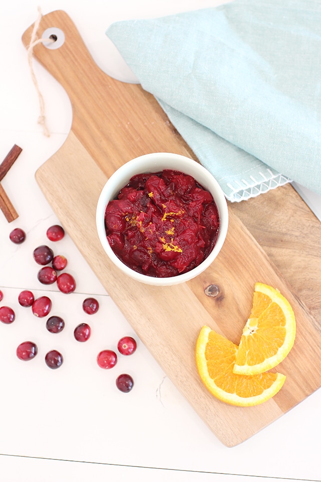 Homemade Cranberry Sauce