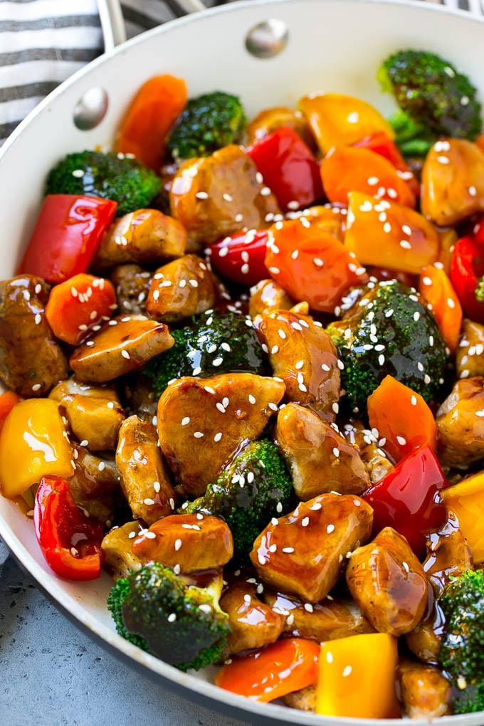 teriyaki pork stir fry