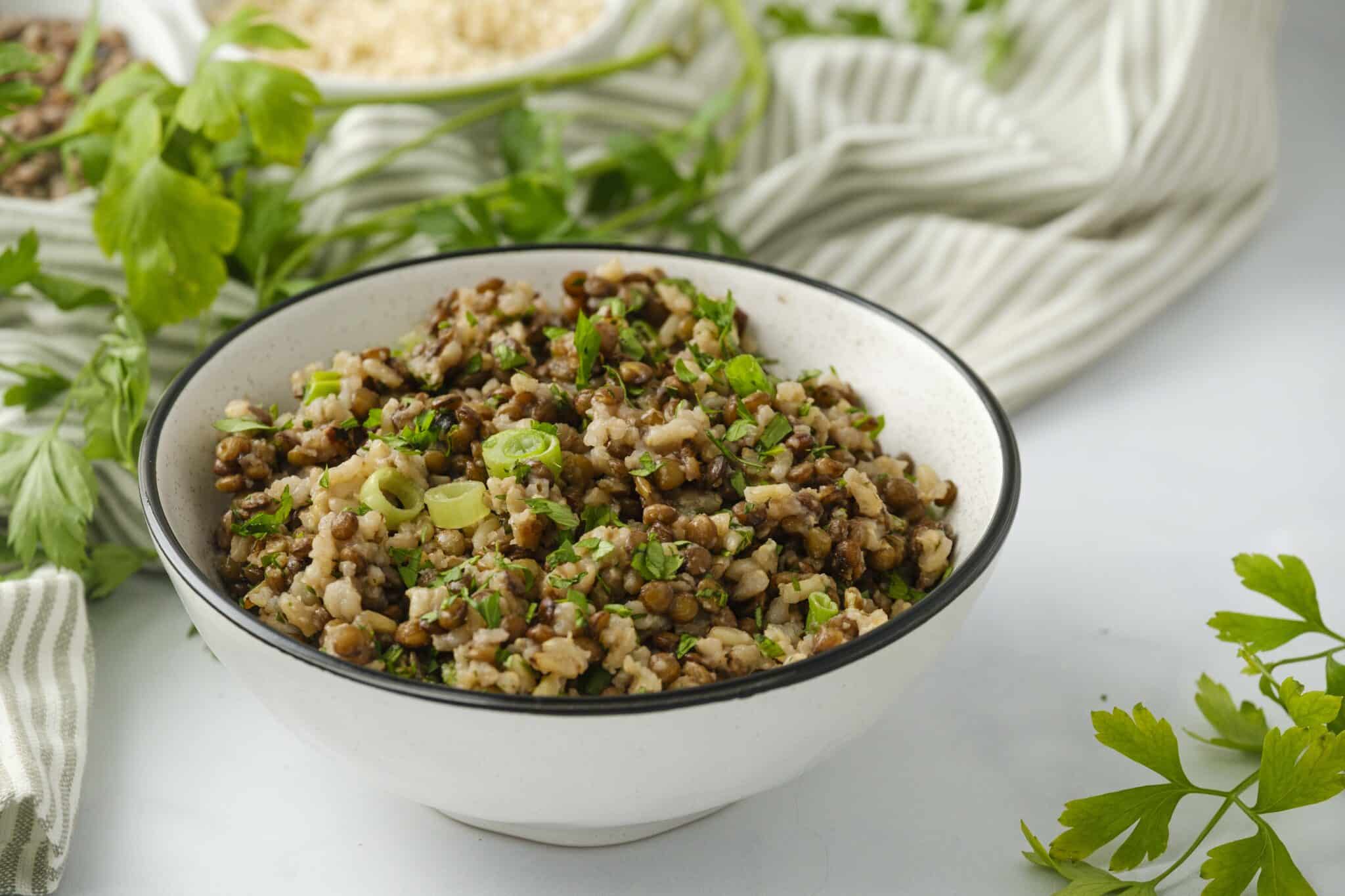 One Pot Lentils and Rice Super Healthy Kids